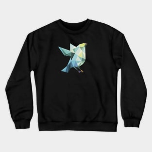 Polygonal Bird Crewneck Sweatshirt